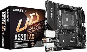 61Ha0GnRZ6S.__AC_SX300_SY300_QL70_ML2_ GIGABYTE A520I AC Mini ITX Motherboard Review Compact Performance for Small Builds