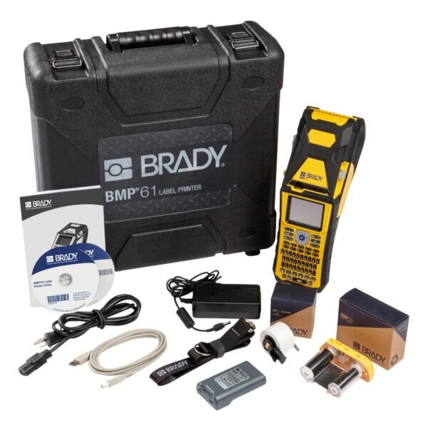 Version 1.0.0 Brady BMP61 Portable Label Printer review for industrial labeling efficiency and durability