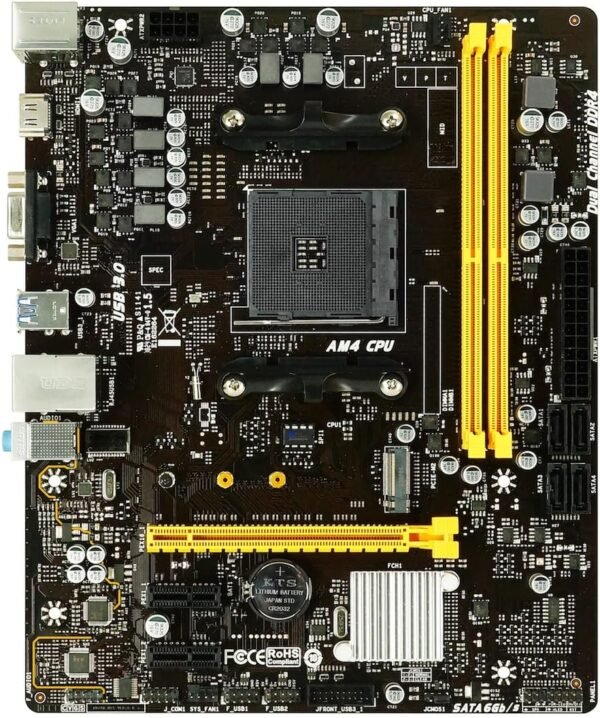 Biostar B450MH Motherboard AMD B450 Review for Budget Gaming and Performance Enthusiasts