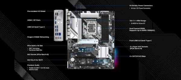 71xqgs7I15L._AC_SL1500_ ASRock B760 Pro RS motherboard review powerful features for Intel processors