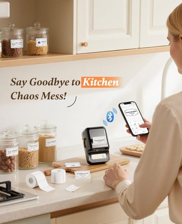 714Kc5A1DtL._AC_SL1500_ Comprehensive Review of the NIIMBOT B21 Bluetooth Thermal Label Maker for Home and Office