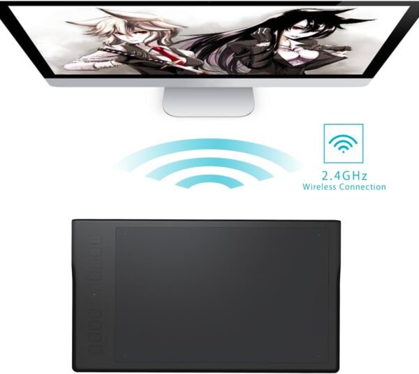 71hC3J1trzL._AC_SL1500_ HUION Q11K Wireless Graphic Drawing Tablet Review 8192 Pressure Sensitivity and Customizable Keys